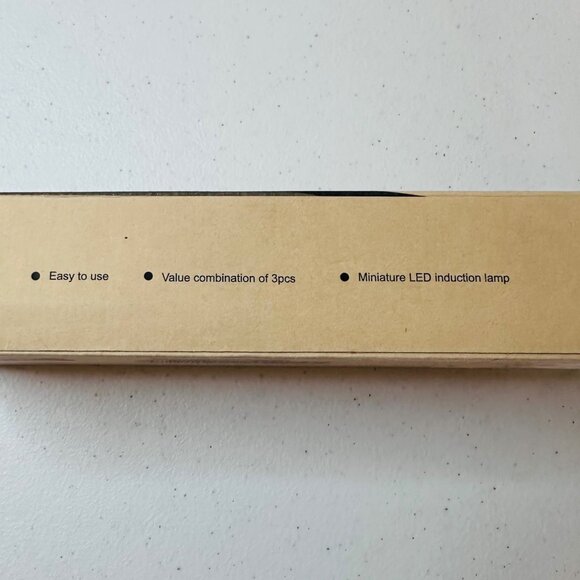 3 pack LED Motion Sensor Lights USB Rechargeable Pure White Wireless LED Lights - Picture 15 of 16